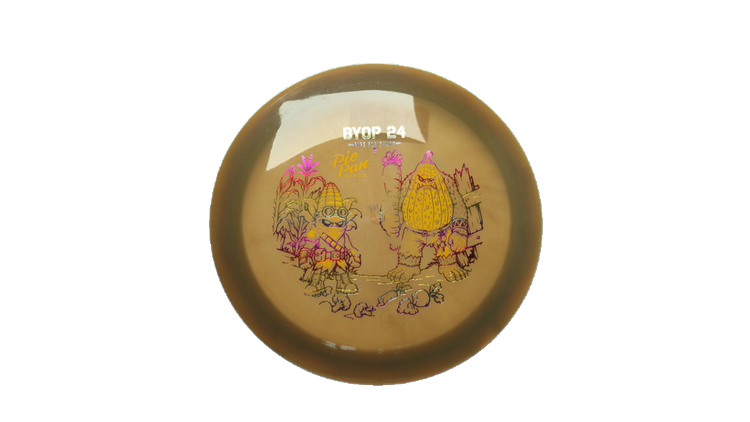 Pie Pan Discs 2026 BYOP Crop Wreckers Baker's Blend Hype Distance Driver Front View