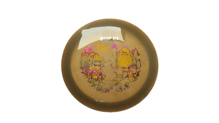 Pie Pan Discs 2026 BYOP Crop Wreckers Baker's Blend Hype Distance Driver Front View
