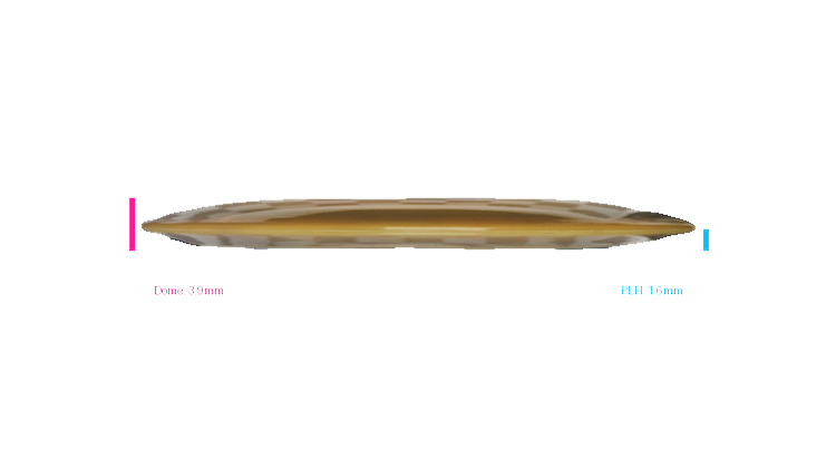 Pie Pan Discs 2026 BYOP Crop Wreckers Baker's Blend Hype Distance Driver Profile View