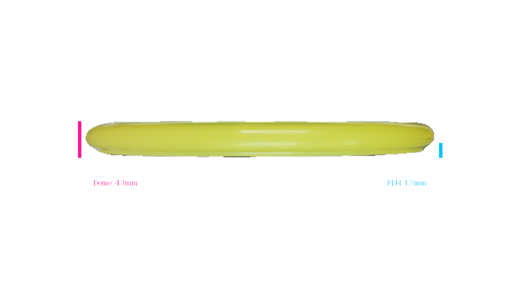 Pie Pan Discs 2026 BYOP Crop Wreckers Sugar Glow Bagger Putter Profile View