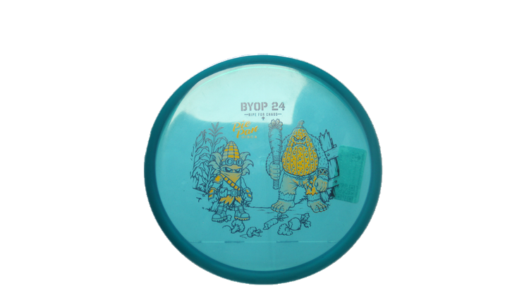 Pie Pan Discs 2026 BYOP Crop Wreckers Sugar Glow Bagger Putter Front View