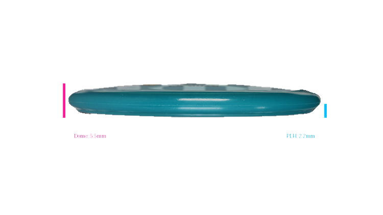 Pie Pan Discs 2026 BYOP Crop Wreckers Sugar Glow Bagger Putter Profile View