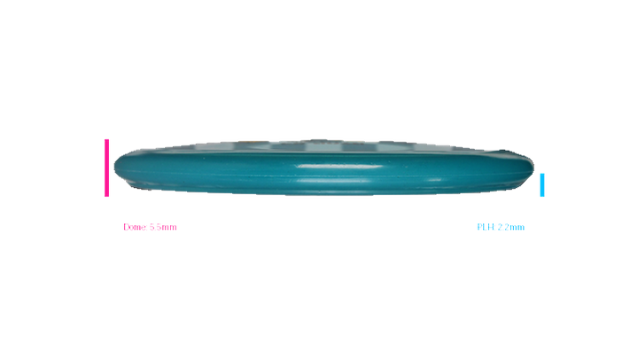 Pie Pan Discs 2026 BYOP Crop Wreckers Sugar Glow Bagger Putter Profile View