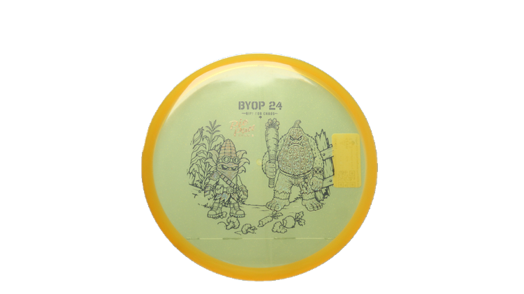 Pie Pan Discs 2026 BYOP Crop Wreckers Sugar Glow Bagger Putter Front View