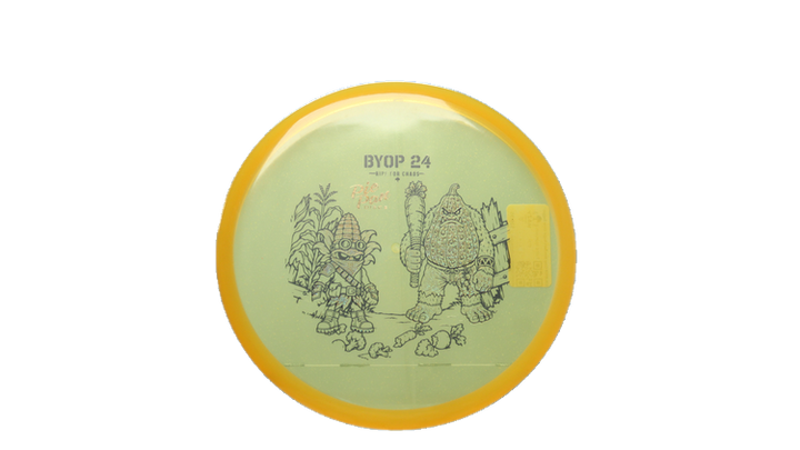 Pie Pan Discs 2026 BYOP Crop Wreckers Sugar Glow Bagger Putter Front View