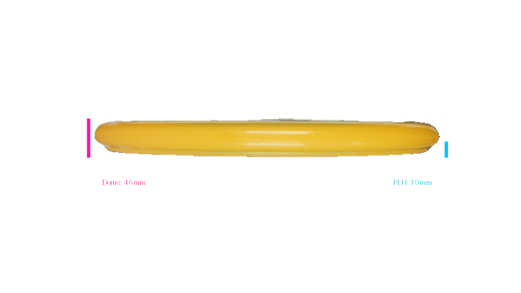 Pie Pan Discs 2026 BYOP Crop Wreckers Sugar Glow Bagger Putter Profile View