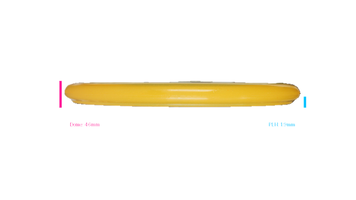 Pie Pan Discs 2026 BYOP Crop Wreckers Sugar Glow Bagger Putter Profile View