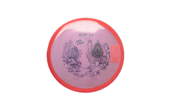 Pie Pan Discs 2026 BYOP Crop Wreckers Sugar Glow Bagger Putter Front View