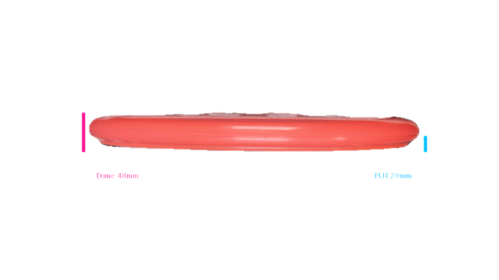 Pie Pan Discs 2026 BYOP Crop Wreckers Sugar Glow Bagger Putter Profile View
