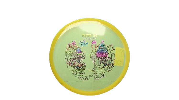 Pie Pan Discs 2026 BYOP Crop Wreckers Sugar Glow Bagger Putter Front View