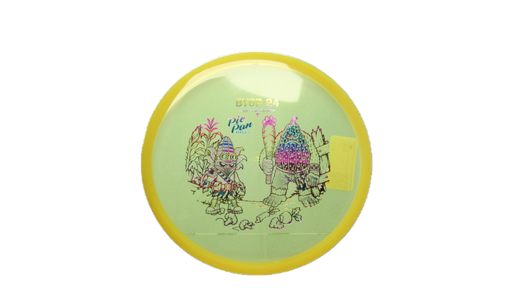 Pie Pan Discs 2026 BYOP Crop Wreckers Sugar Glow Bagger Putter Front View
