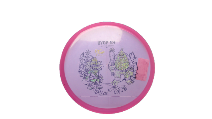 Pie Pan Discs 2026 BYOP Crop Wreckers Sugar Glow Bagger Putter Front View