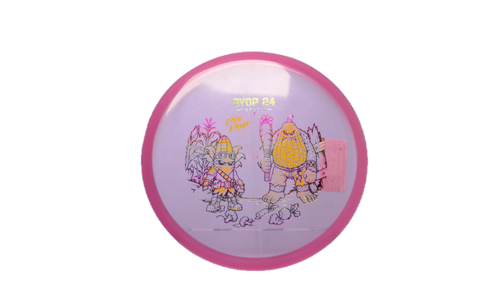 Pie Pan Discs 2026 BYOP Crop Wreckers Sugar Glow Bagger Putter Front View
