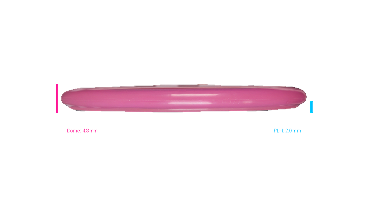 Pie Pan Discs 2026 BYOP Crop Wreckers Sugar Glow Bagger Putter Profile View