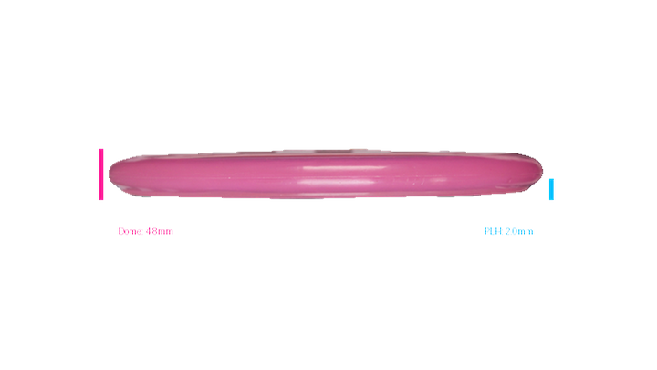 Pie Pan Discs 2026 BYOP Crop Wreckers Sugar Glow Bagger Putter Profile View