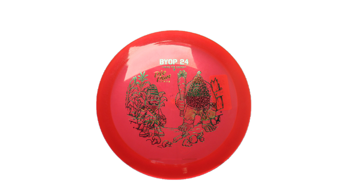 Pie Pan Discs 2026 BYOP Crop Wreckers Cherry Grunt (retooled) Fairway Driver