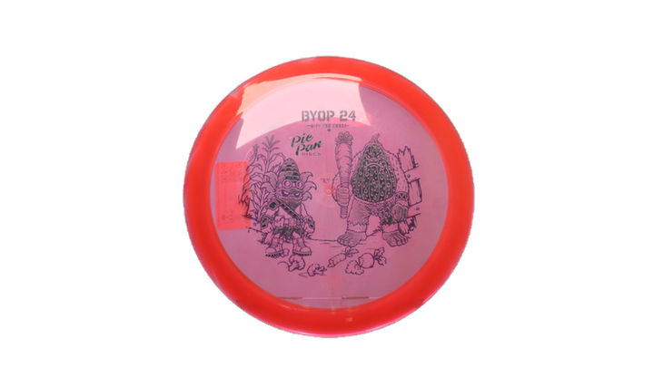 Pie Pan Discs 2026 BYOP Crop Wreckers Cherry Grunt (retooled) Fairway Driver Front View