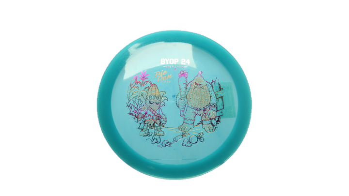 Pie Pan Discs 2026 BYOP Crop Wreckers Cherry Grunt (retooled) Fairway Driver Front View