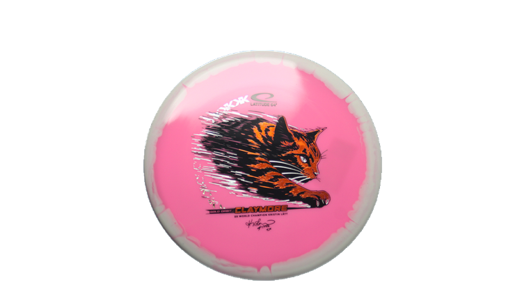 Latitude 64 2026 Kristin Latt Team Series Gold Orbit Claymore Midrange Front View