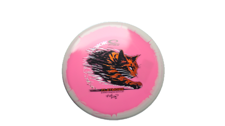 Latitude 64 2026 Kristin Latt Team Series Gold Orbit Claymore Midrange Front View