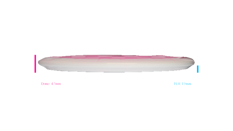 Latitude 64 2026 Kristin Latt Team Series Gold Orbit Claymore Midrange Profile View