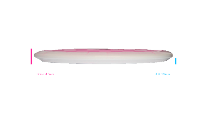 Latitude 64 2026 Kristin Latt Team Series Gold Orbit Claymore Midrange Profile View
