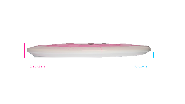 Latitude 64 2026 Kristin Latt Team Series Gold Orbit Claymore Midrange Profile View