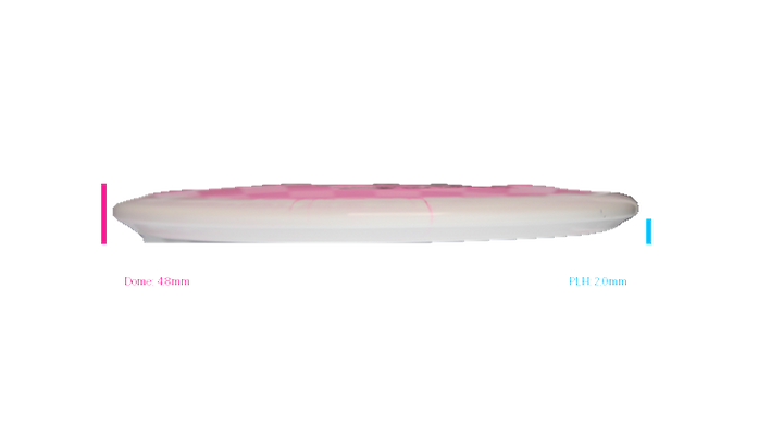 Latitude 64 2026 Kristin Latt Team Series Gold Orbit Claymore Midrange Profile View