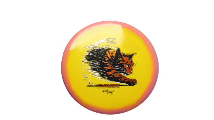 Latitude 64 2026 Kristin Latt Team Series Gold Orbit Claymore Midrange Front View