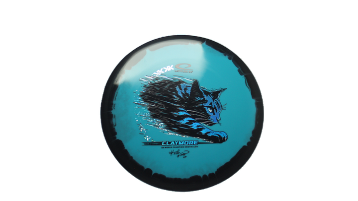 Latitude 64 2026 Kristin Latt Team Series Gold Orbit Claymore Midrange Front View