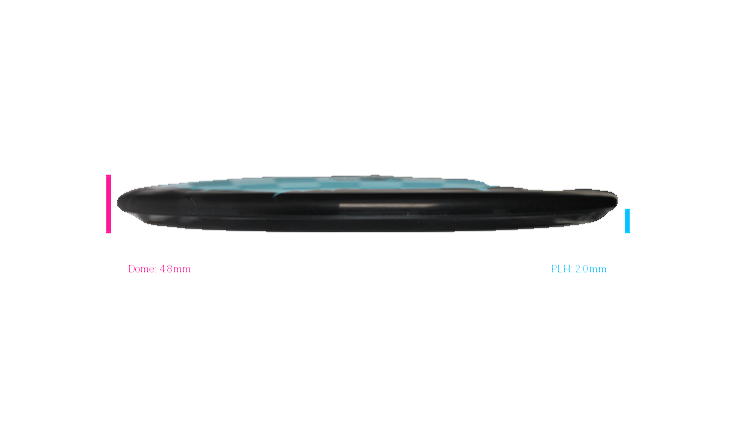 Latitude 64 2026 Kristin Latt Team Series Gold Orbit Claymore Midrange Profile View