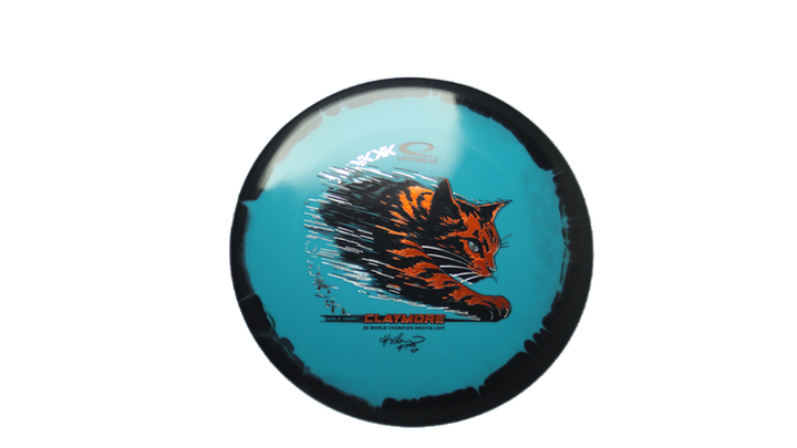 Latitude 64 2026 Kristin Latt Team Series Gold Orbit Claymore Midrange Front View