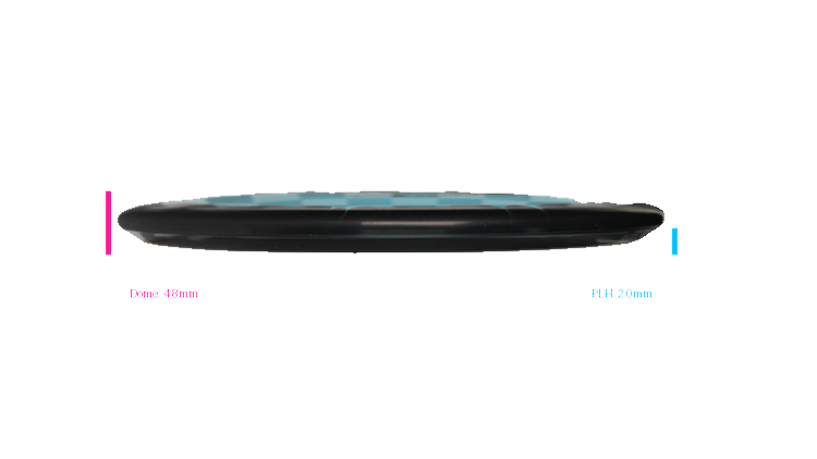 Latitude 64 2026 Kristin Latt Team Series Gold Orbit Claymore Midrange Profile View