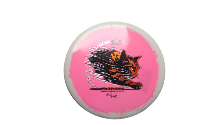 Latitude 64 2026 Kristin Latt Team Series Gold Orbit Claymore Midrange Front View