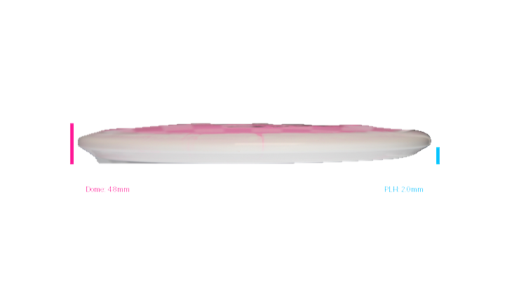 Latitude 64 2026 Kristin Latt Team Series Gold Orbit Claymore Midrange Profile View
