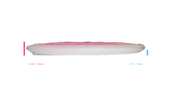 Latitude 64 2026 Kristin Latt Team Series Gold Orbit Claymore Midrange Profile View