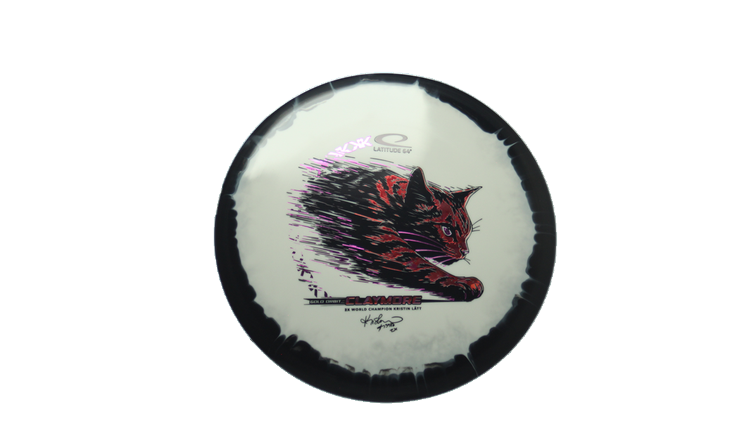 Latitude 64 2026 Kristin Latt Team Series Gold Orbit Claymore Midrange Front View