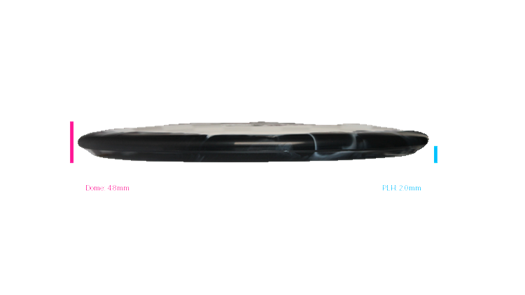 Latitude 64 2026 Kristin Latt Team Series Gold Orbit Claymore Midrange Profile View
