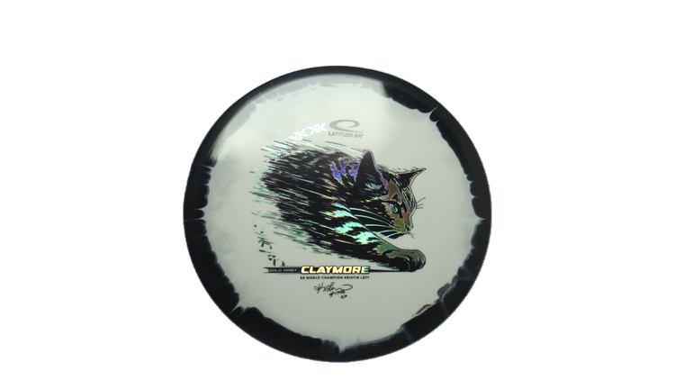 Latitude 64 2026 Kristin Latt Team Series Gold Orbit Claymore Midrange Front View