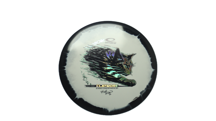 Latitude 64 2026 Kristin Latt Team Series Gold Orbit Claymore Midrange Front View