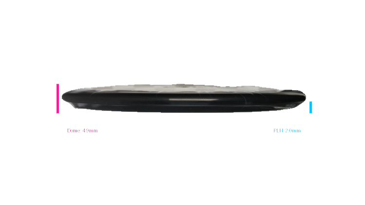 Latitude 64 2026 Kristin Latt Team Series Gold Orbit Claymore Midrange Profile View