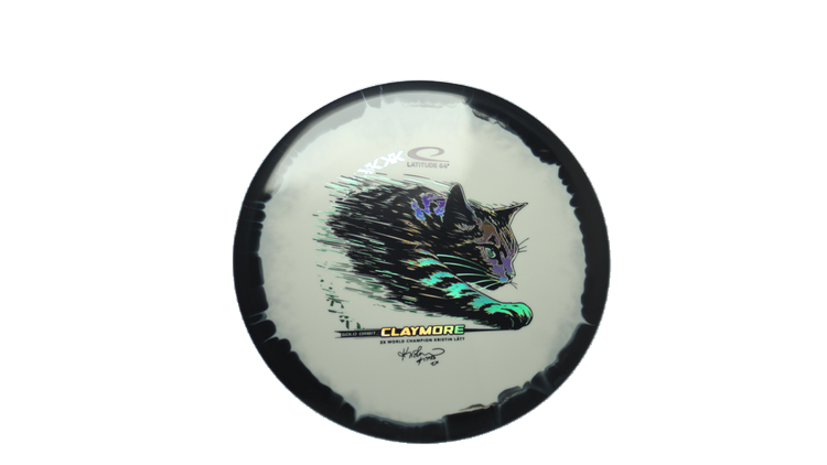 Latitude 64 2026 Kristin Latt Team Series Gold Orbit Claymore Midrange Front View