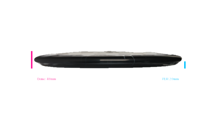 Latitude 64 2026 Kristin Latt Team Series Gold Orbit Claymore Midrange Profile View