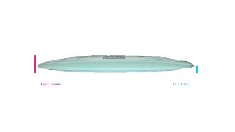 Discmania Spin Doctor - Casey White Signature Series Swirl Q-Line Premier DD1 Distance Driver Profile View