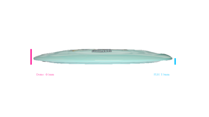 Discmania Spin Doctor - Casey White Signature Series Swirl Q-Line Premier DD1 Distance Driver Profile View
