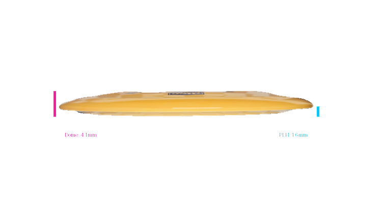 Discmania Spin Doctor - Casey White Signature Series Swirl Q-Line Premier DD1 Distance Driver Profile View