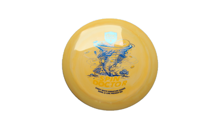 Discmania Spin Doctor - Casey White Signature Series Swirl Q-Line Premier DD1 Distance Driver Front View