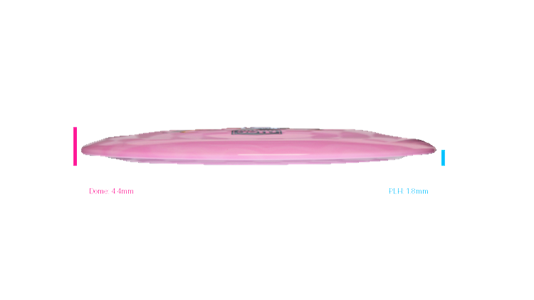 Discmania Spin Doctor - Casey White Signature Series Swirl Q-Line Premier DD1 Distance Driver Profile View