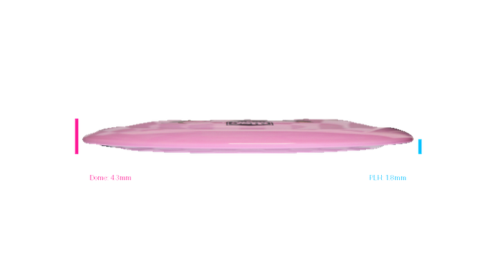 Discmania Spin Doctor - Casey White Signature Series Swirl Q-Line Premier DD1 Distance Driver Profile View