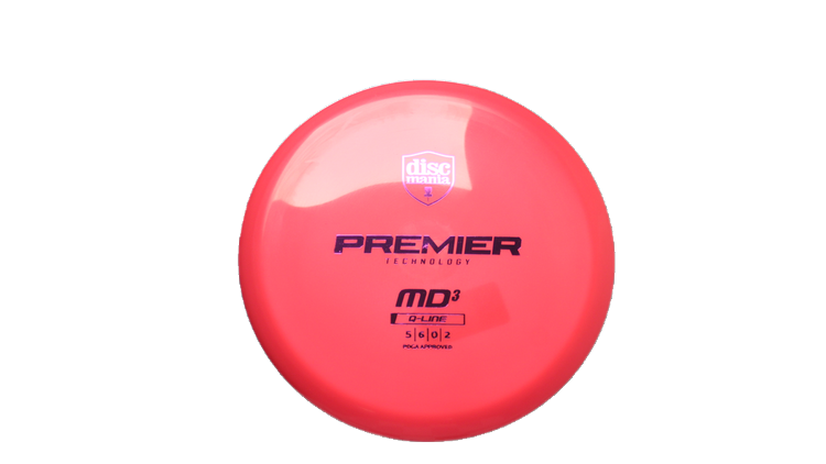 Discmania Premier Q-Line MD3 Midrange Front View